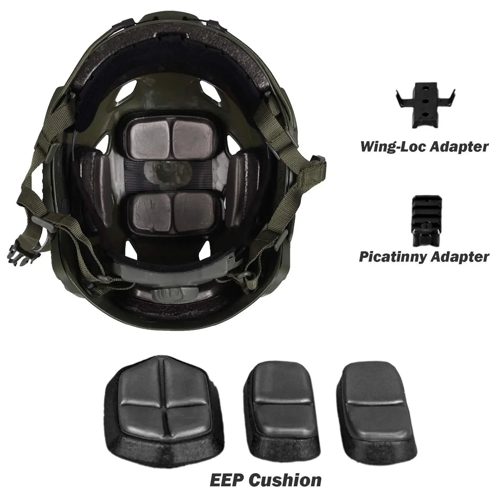 FAST Airsoft Paintball Fast MH Type Tactical Helmet Outdoor CS Protective Equipment With Replacement Foam Padding