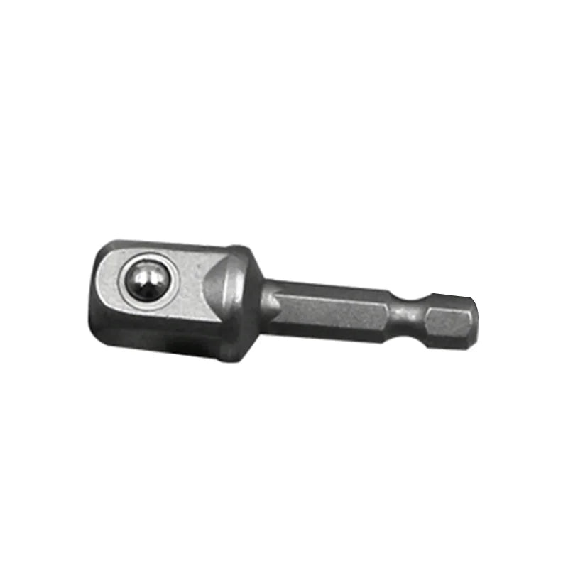 Chrome Vanadium Steel Socket Adapter Set Hex Shank 1/4" 3/8" 1/2" Extension Drill Bits Bar Set Power Tools TF003