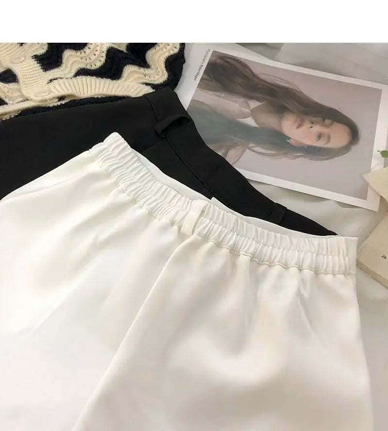 Women Shorts All-match Fashion New Arrival Solid Summer Casual Slim High Waist Korean Style Young Comfortable Daily Shopper Fit