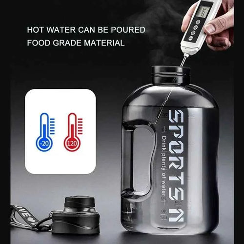 1.7L/2.7L Portable Large Capacity Water Bottle Sports Water Bottle Gym Cycling Cup For Fitness Camping Men Water Kettle