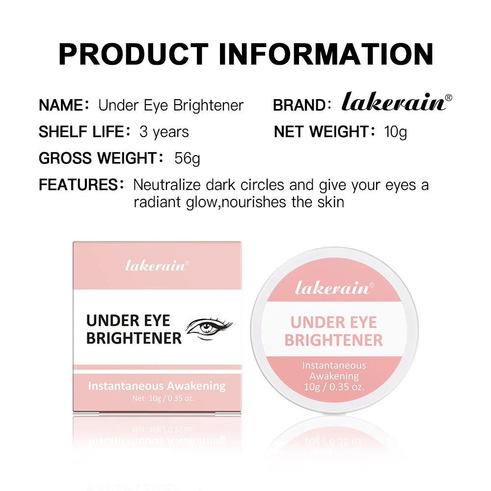 Under Eye Brightener Cream – Neutralizes Dark Circles