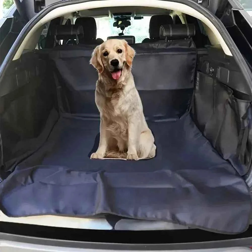Universal Waterproof Polyester Fiber Cargo Mat Portable Dustproof Luggage Liner Pet Mat for Car SUV Trunk Protection
