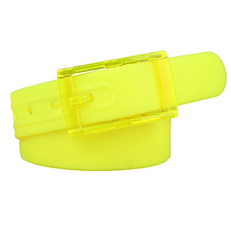Candy Type Fashion Men And Women Lovers General Belt Silica Gel Plastic Defence Allergy Environmental Protection