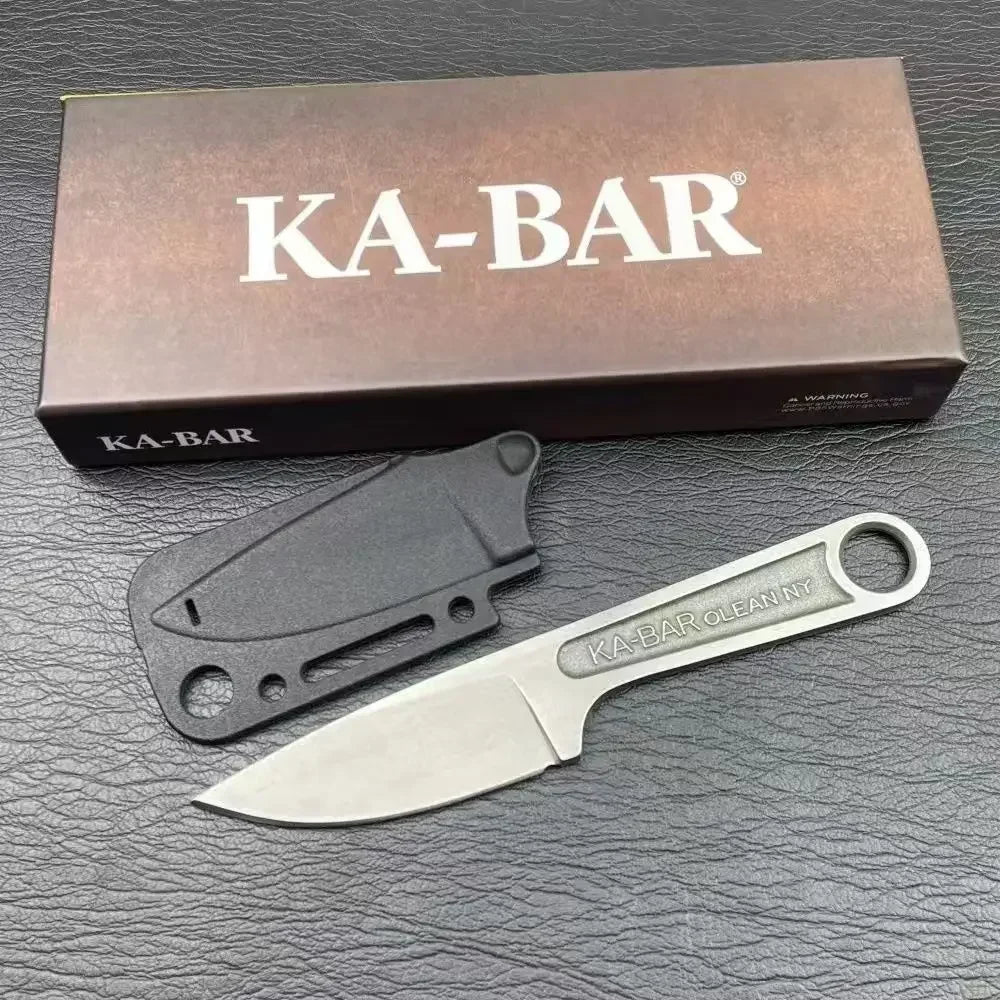 2025 new KB 1119 Straight Knife Wilderness Survival Tactical Tool Portable Outdoor Knife Sheath Multifunctional Stainless