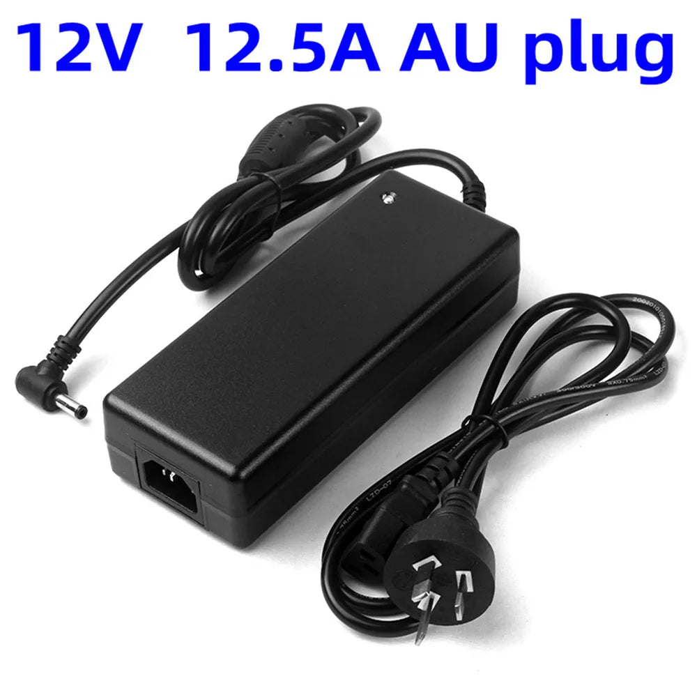 AC DC Power Supply 18V 10A Adapter 9V 12V 15V 24v 12.5A 15A 20A 25A 4A 5A 6A 6.25a 8A 8.5 A Adaptor Voltage Current Source