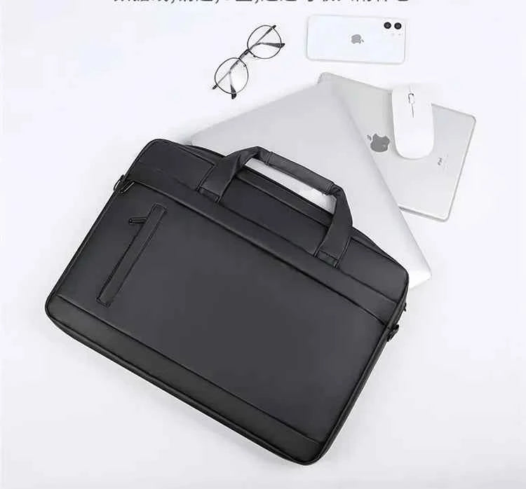 Men Briefcase Bag High Quality Business Famous Brand PU Leather Shoulder Messenger Bags Office Handbags 14 inch Laptop bag bolso