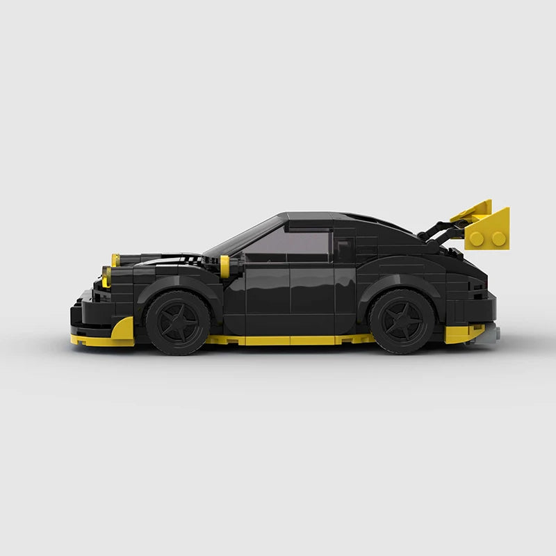 MOC Car Speed RX7 AE86 Chiron R8 Creative Racing Vehicle Model Building Block Super Race brick City Rally Sport Toy Technical