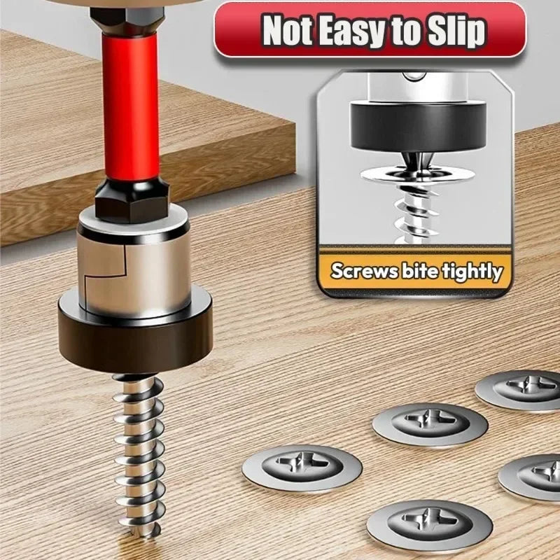Magnetic Positioning Screwdriver Bits S2 Drywall Screw for Plasterboard Gypsum Board Locating Bit Batch Head Drilling Tools