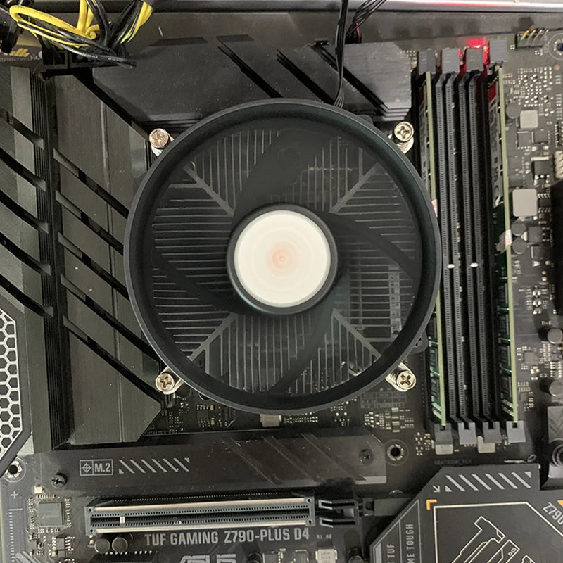 90MM CPU Air Cooler 4PIN PWM PC Processors CPU Cooler for Intel 1150/1151/1155/1156/1700/1200/1366/2011/2011-3/X99/X79