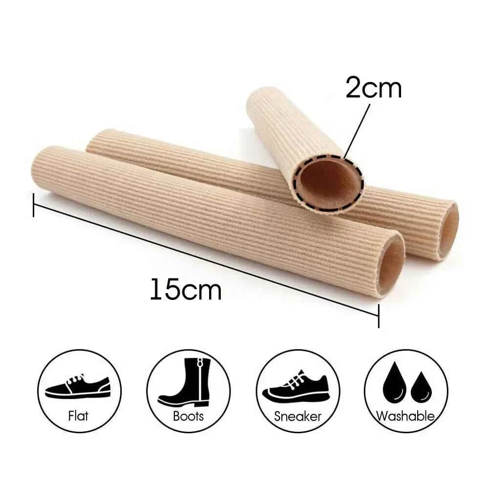Elastic Fiber Gel Toe Protectors - Non-slip Silicone Finger Cots & Toe Tubes | Foot Care Accessories for Comfort & Protection Mu