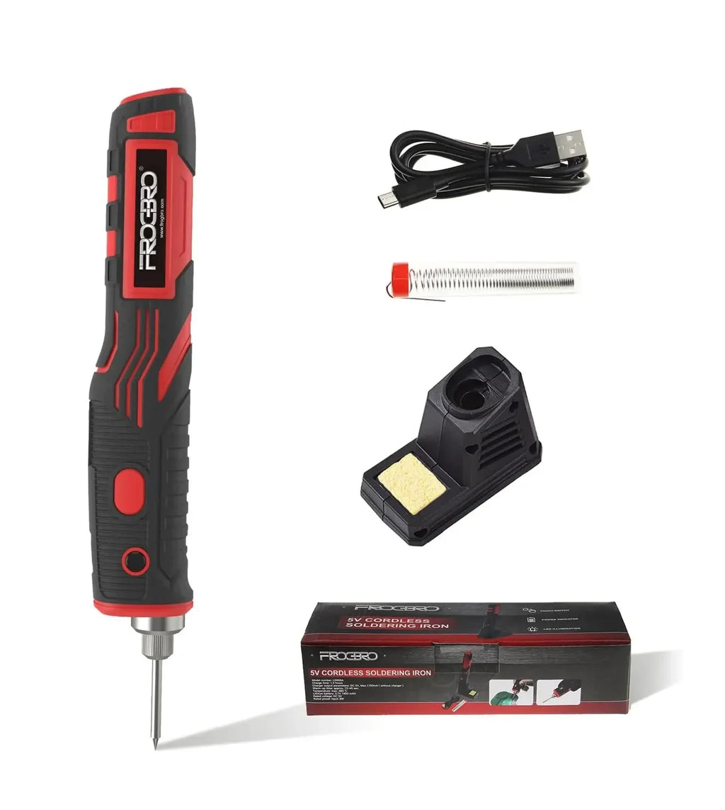 Cordless Soldering Iron 1800mAh Rechargeable Soldering Tool Professional Portable Welding Tool Electronic Soldering Kit