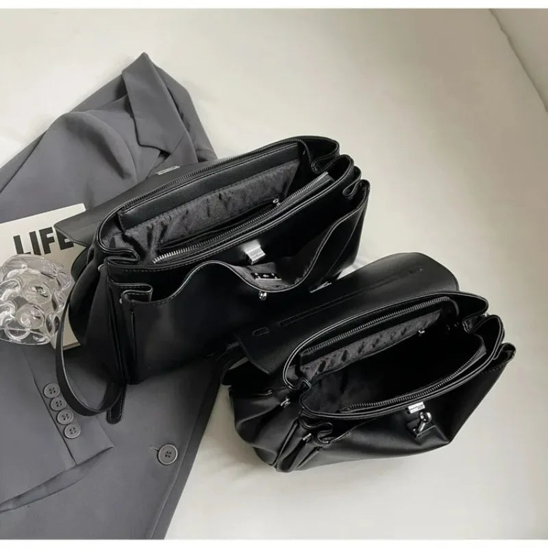 Fashion Large Capaci Platinum Bag Casual Crossbody oulder Bag for Women Faionable Underarm Bag Modern Neutral Sle New Style 2026