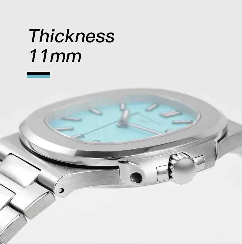 New Arrivals Fashion Men's Watches Luxury Automatic Watch For Men 42MM Stainless Steel Waterproof Rose Gold Sapphire5711 Watch