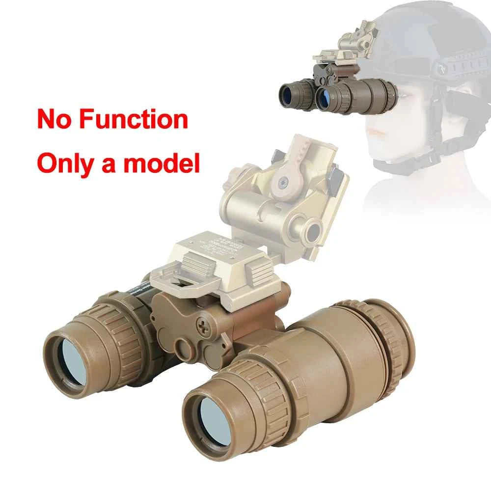 BOOIU Helmet Night Vision Two-Tube Night Vision Device PVS15 Model With Battery Case Sports Helmet Accessory No Function Model