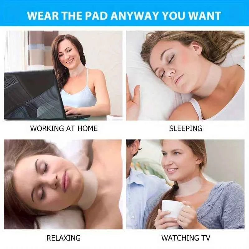 Reusable Silicone Care Neck Pad Neck Tape Wrinkle Pads for Neck Wrinkle Treatment Prevention Anti Wrinkle Remover Beauty Tools