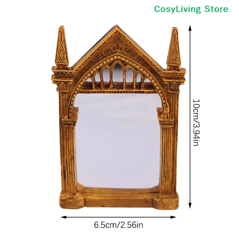 Standing Bookshelf Mirror of Erised Decor Wizarding Witchy Magical Objects Home Decor Fantasy Gift Wizard & Witch Themed Rooms