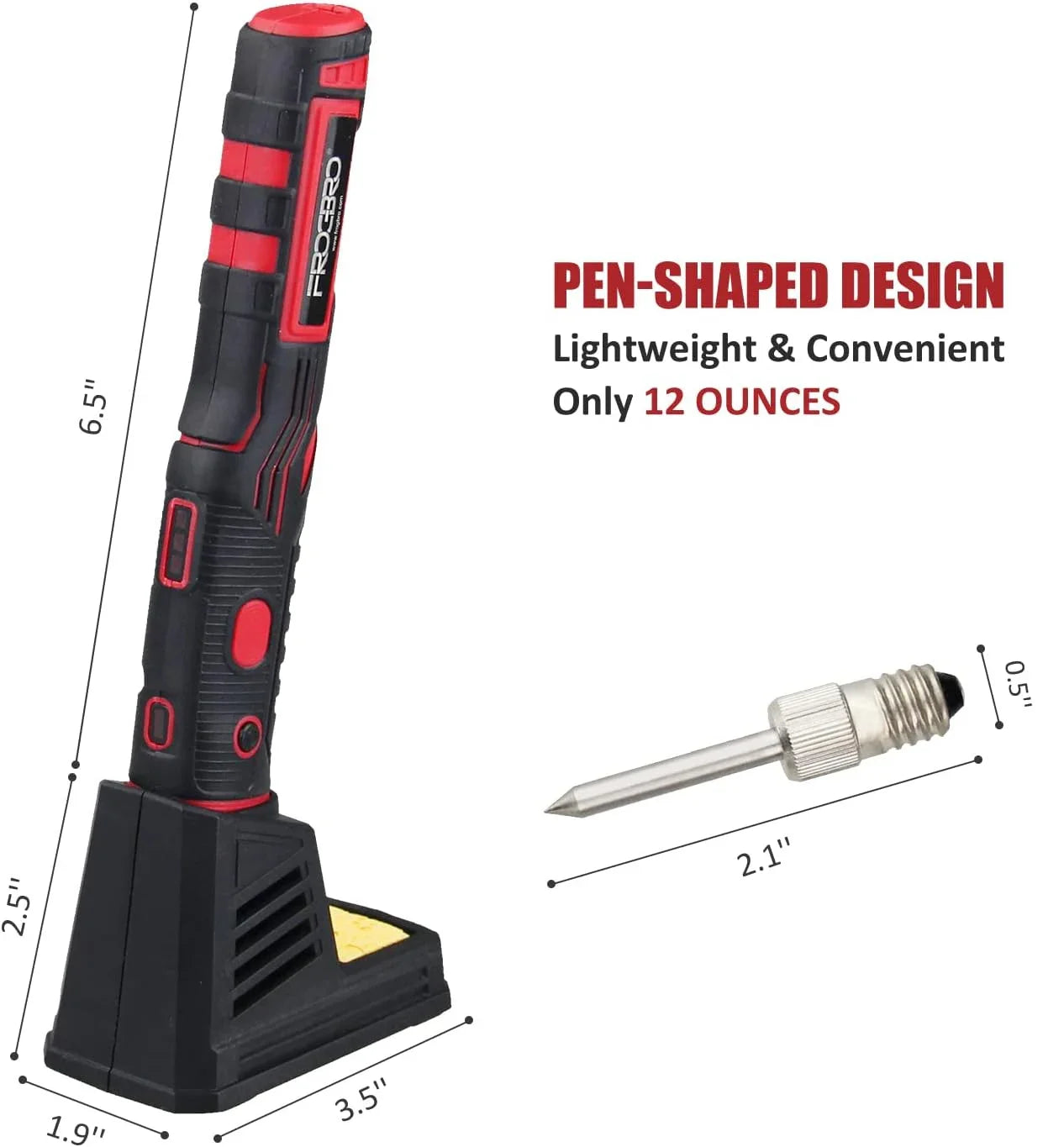 Cordless Soldering Iron 1800mAh Rechargeable Soldering Tool Professional Portable Welding Tool Electronic Soldering Kit