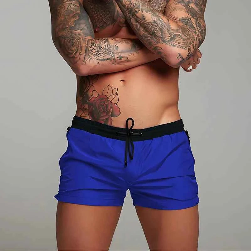 Summer Board shorts Swimwear Mens Swim Shorts Summer Beach Shorts Boxer Swimming Trunks Men Swimsuit High Quality Board Shorts
