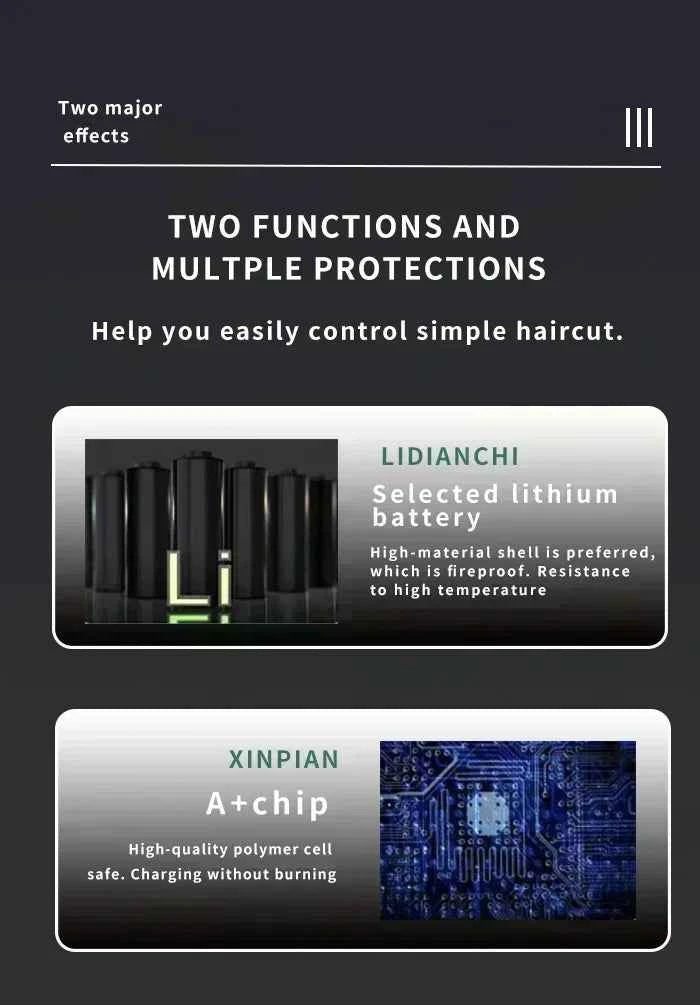 Kemei Hair Clippers Kit KM-2296 KM-2299 KM-1102 Men's Electric Hair Trimmer Machine Professional Hair Cutting Machine Clipper