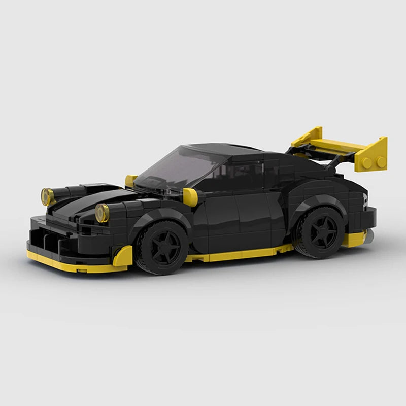MOC Car Speed RX7 AE86 Chiron R8 Creative Racing Vehicle Model Building Block Super Race brick City Rally Sport Toy Technical