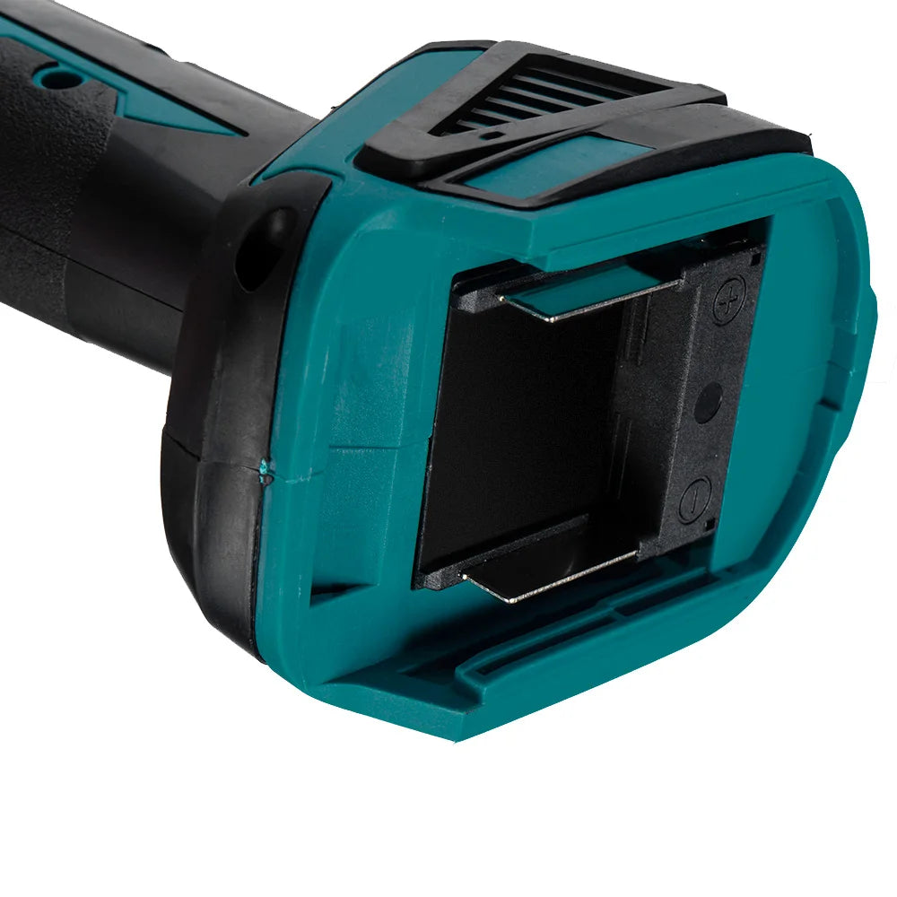 YOFIDRA 4 Gears Brushless Angle Grinder 125mm Cordless Cutting Polishing Cutting Machine Power Tool For Makita Battery Pin