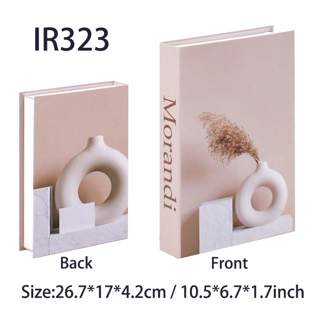 Home Decor Fake Books Coffee Table Books Ornaments Living Room Decoration Luxury Fake Books Storage Box Aesthetic Decoration
