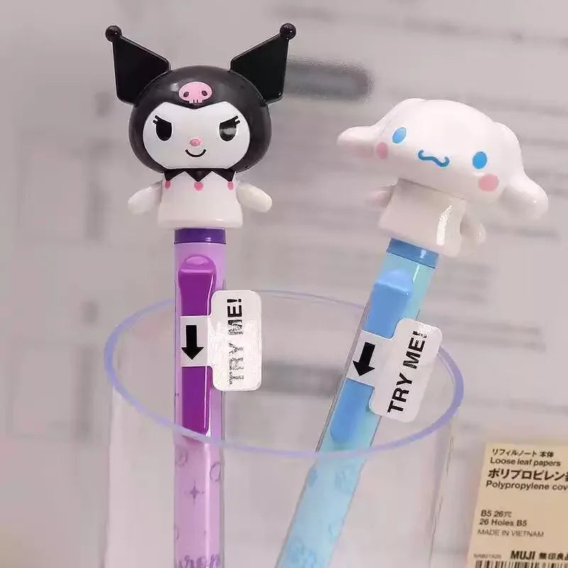 Sanrio Cartoon Peripheral Ballpoint Pen, Cute and Creative Cartoon Design, Suitable for Back to School Season Essential