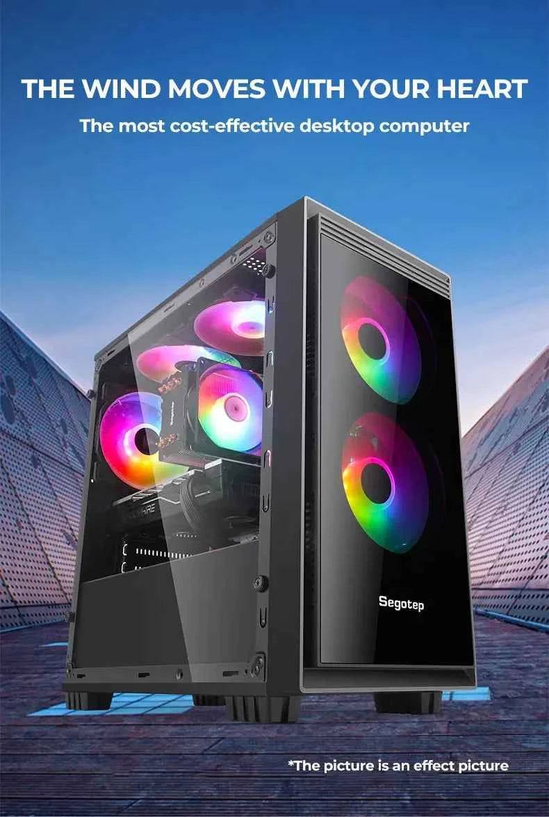 Desktop computer desktop computer quad core gaming laptops 6GB graphics computer desktop computer gamer PC