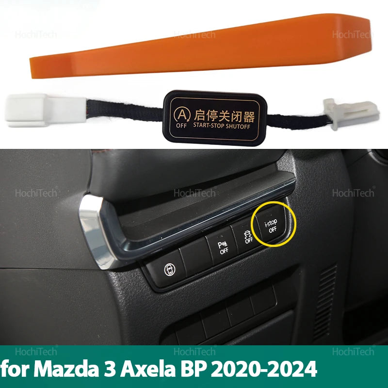 Car Automatic Start and Stop Engine Off Device Control Sensor Auto Stop Canceller for Mazda 3 Axela BP 2020-2024 LHD RHD