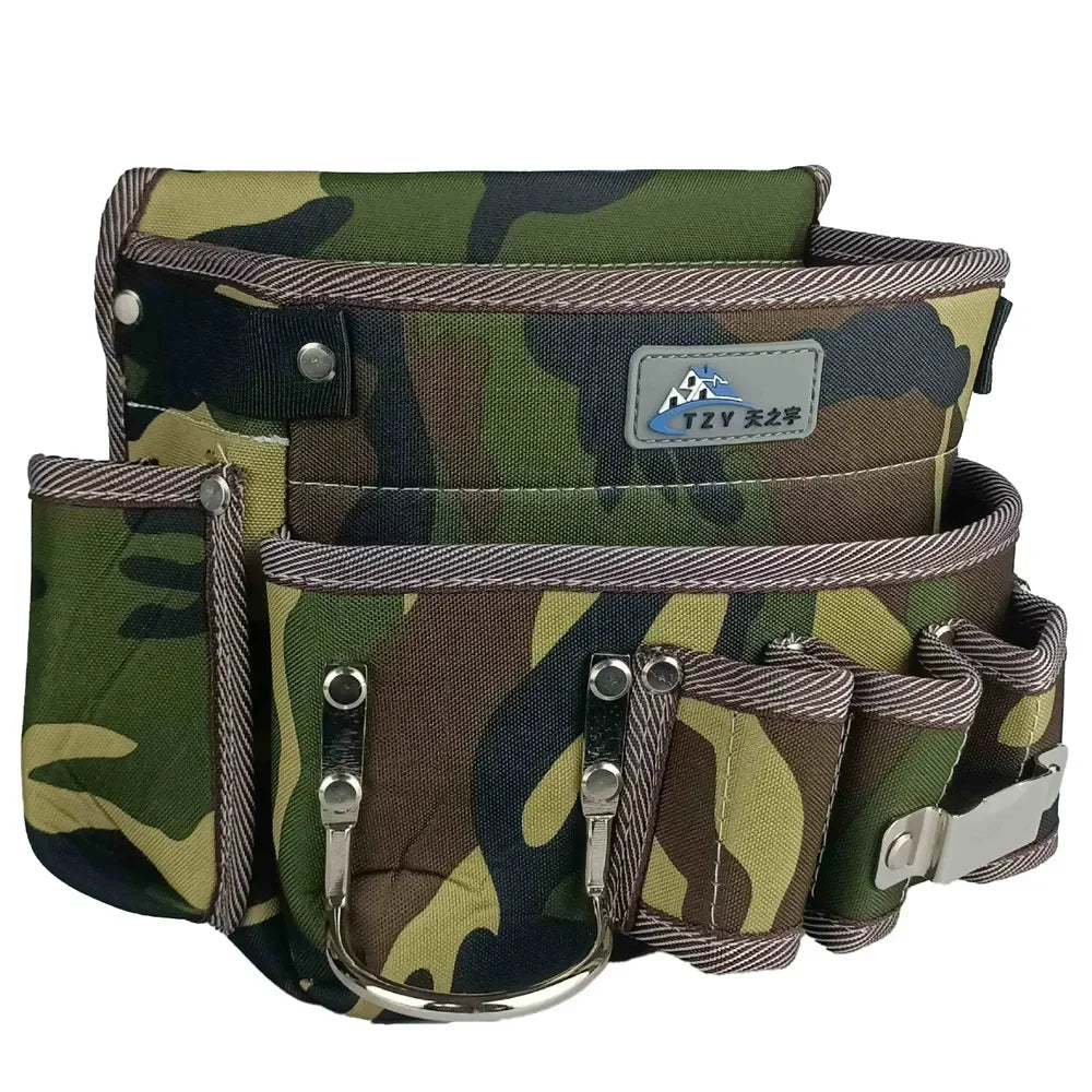 Tool Storage Waist Pack Plumber's Tools Articles Storage Special Cowhide Hanging Mouth Mechanic Multifunctional Waist Pack