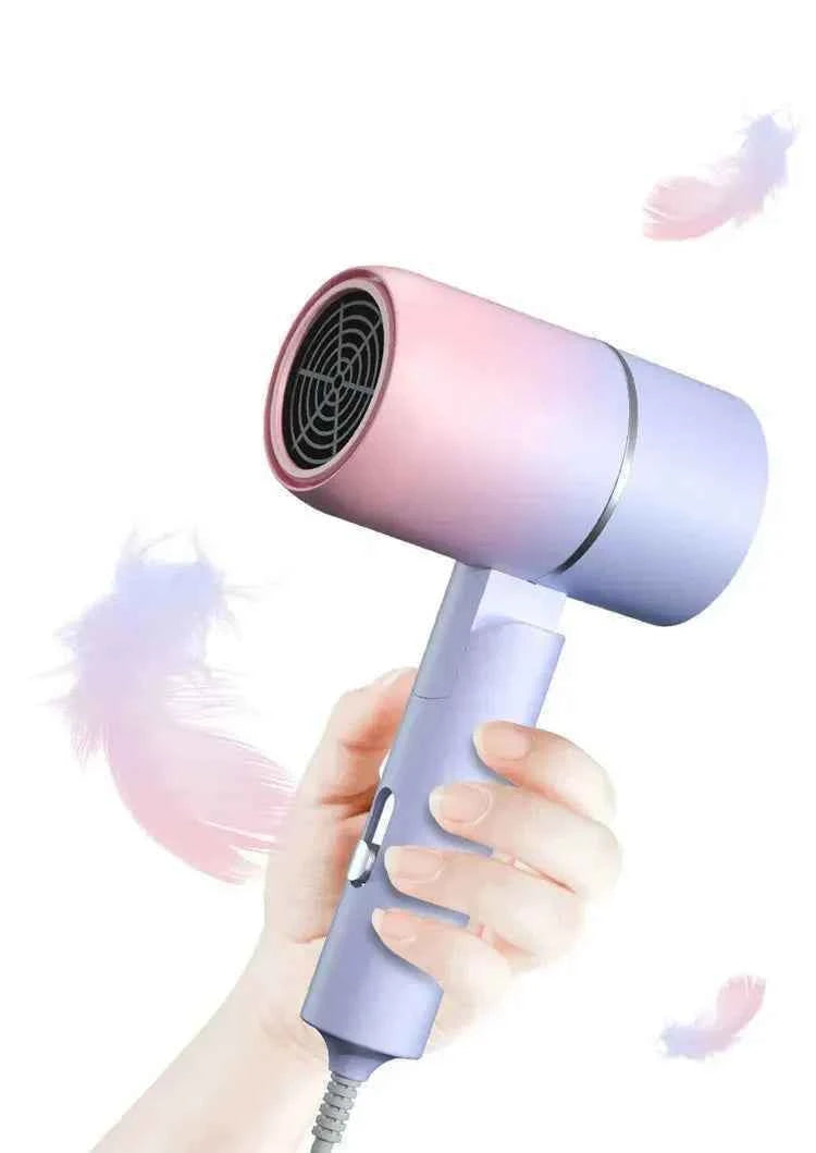 Portable Mini  Folding Hairdryer 220V-240V 750W with Carrying Bag Hot Air Anion Hair Care for Home Travel Hair Dryer Blow Drier