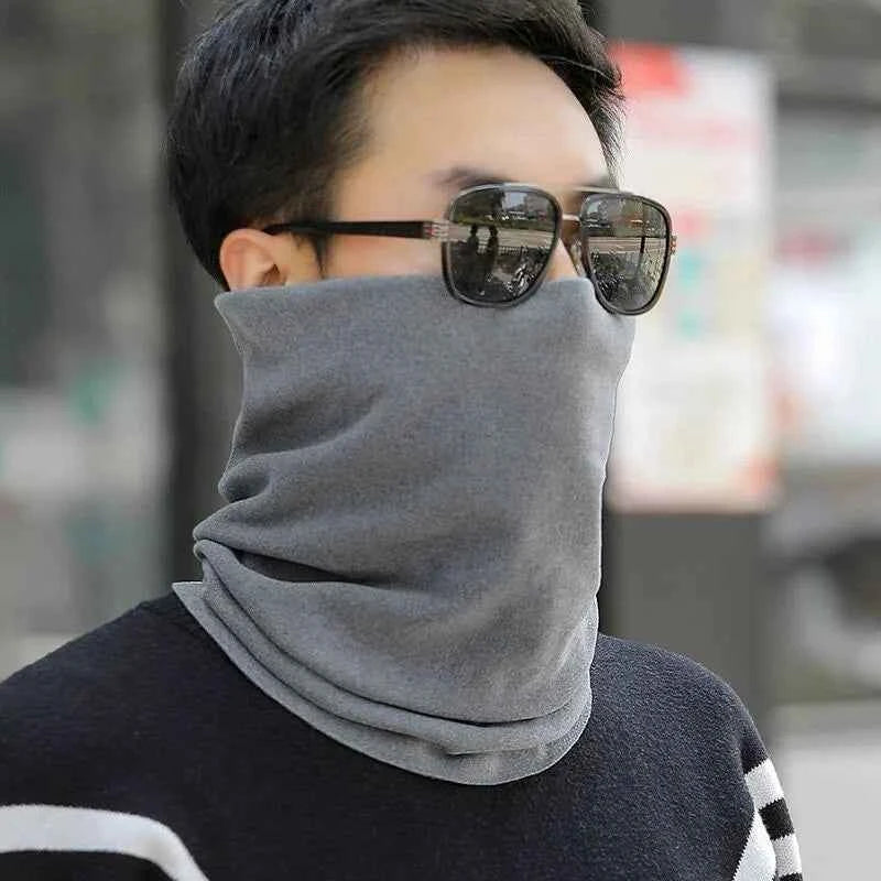 New Neck Cover Cycling Scarf Neck Protection Small Scarf Men's Face Mask Outdoor Windproof Scarves Party Gift