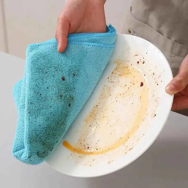 Microfiber Cleaning Cloth Set – Multi-Purpose & Absorbent