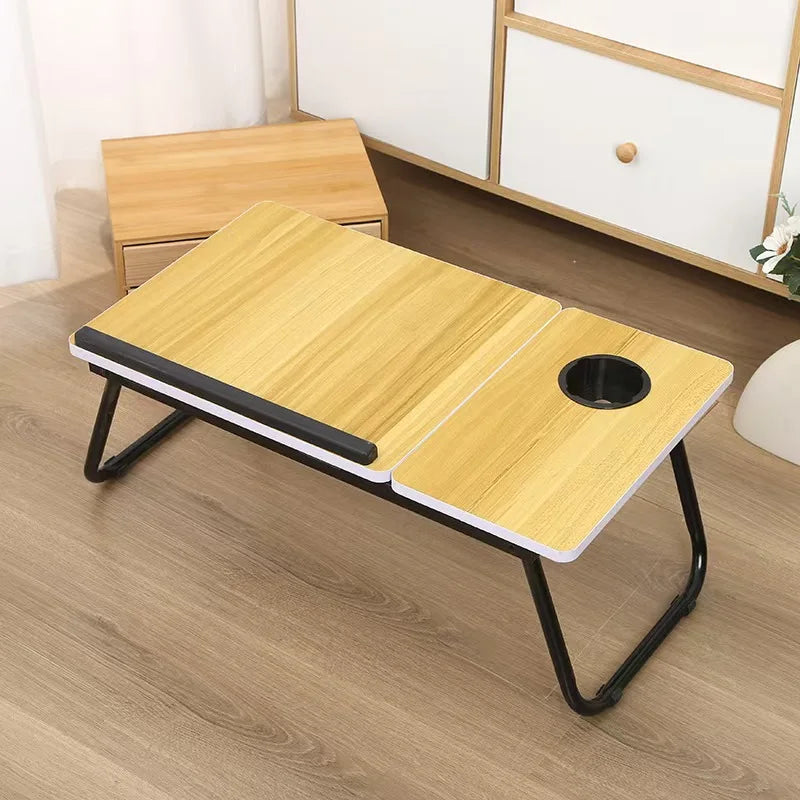Adjustable Tilting Laptop Desk Sofa Bed Writing Notebook Computer Desk Breakfast Tray Folding Portable Table