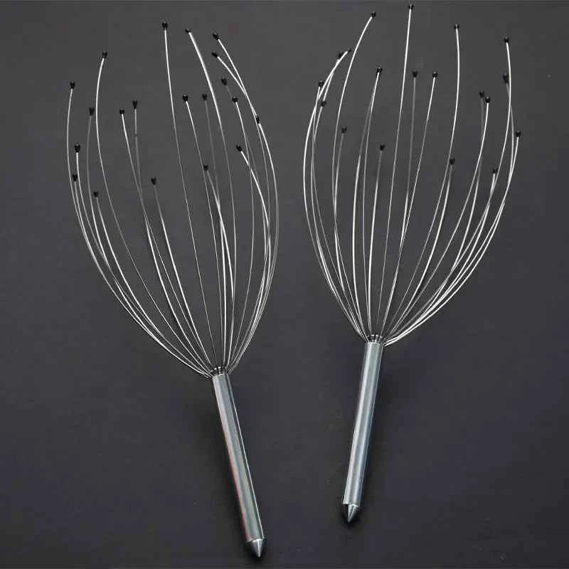 Stainless Steel Scalp Massager with 20 Claw Head Scratcher