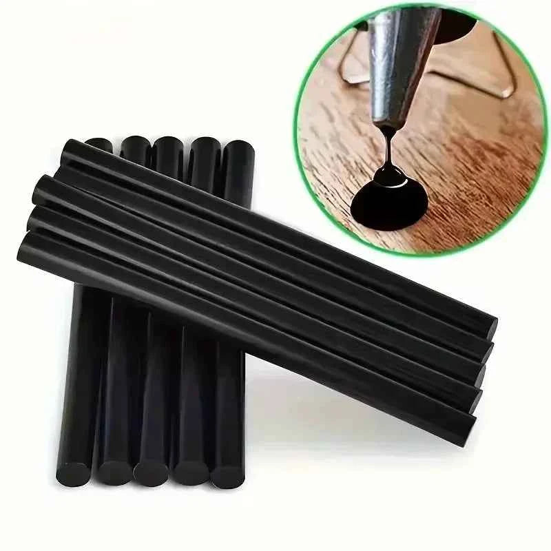 Black Hot Glue Sticks Hot Melt Glue Sticks Dent Repair Tool EVA Colored Hot Melt Adhesive for Car DIY Art Craft General Repairs