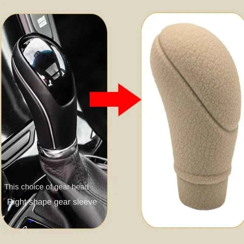 Universal Non-Slip Silicone Gear Shift Knob Cover Car Manual Transmission Protective Sleeve Auto Interior Accessories