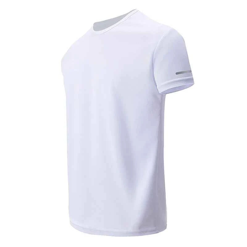 2/4/6-Piece Men's Short Sleeved Solid Color Basic Four Season Youth Fashion Plus Size Comfortable Casual Sports T-shirt Trendy