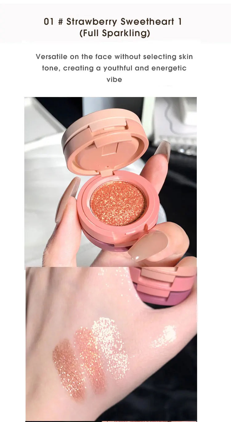 Tri-Color Eye Shadow, Matte Create Multi-Layered Eye Makeup