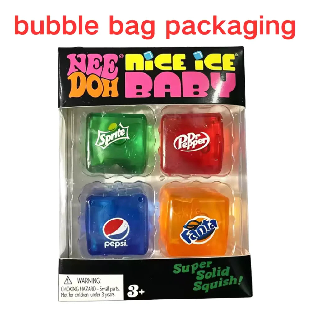 Squishy Schylling NeeDoh Nice Cube Sensory Squeeze Toy Super Squishy Stress Relief Anxiety Sensory Tool Stress Reliever Toys
