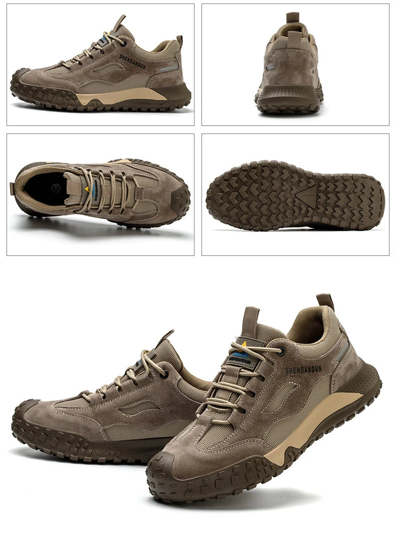 Anti Smash working shoes with steel toe Anti Puncture industrial Safety Shoes men Anti Scalding safety boots for electrician