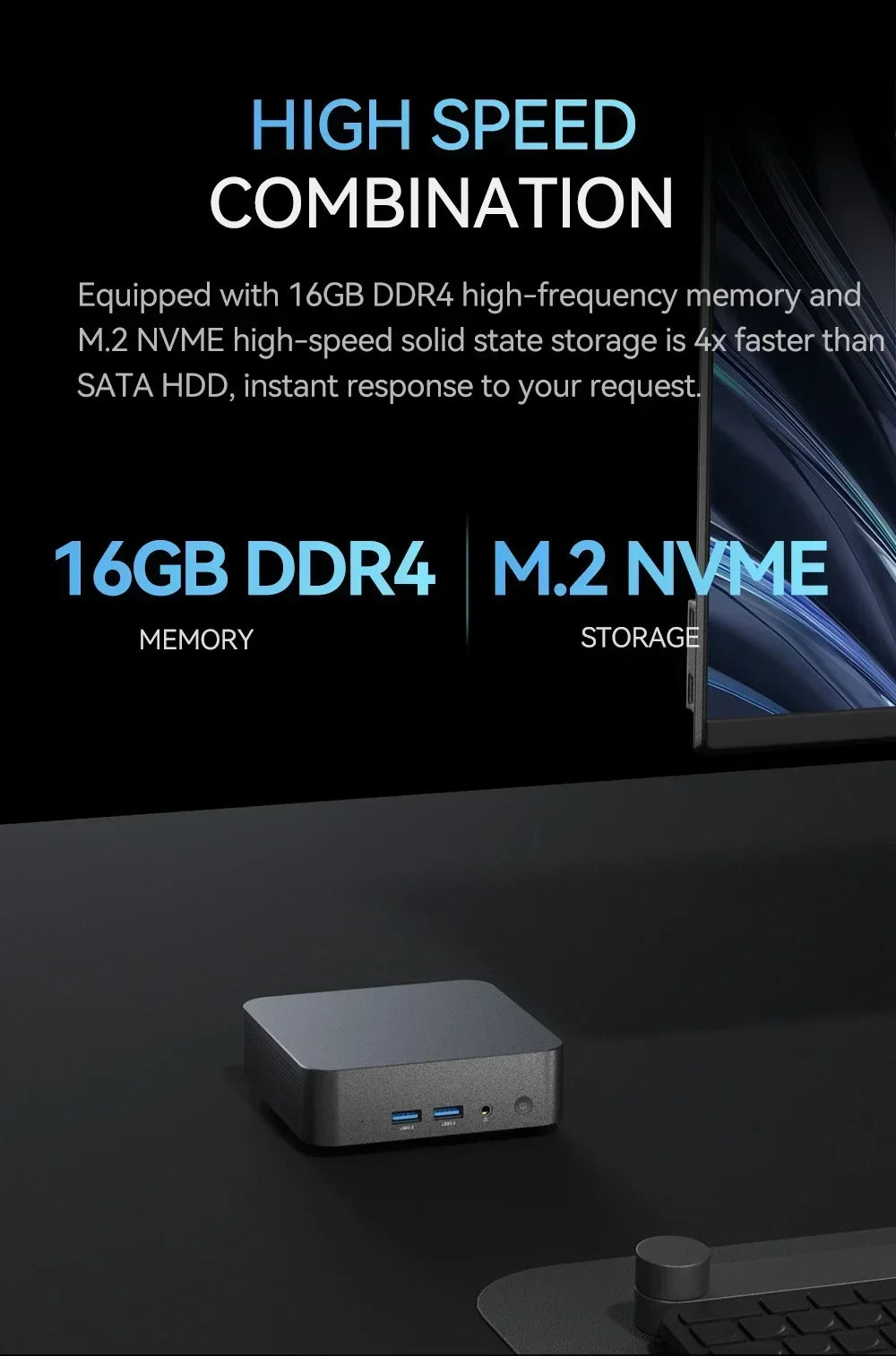 NEW Intel I9-10980HK/N150 Portable Mini PC Computer Windows 11 32GB DDR4 1/2TB SSD Gaming Computer WiFi 6 Office Mini Desktop