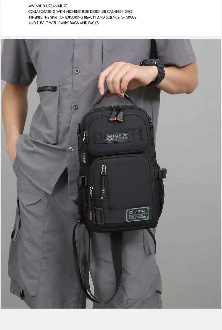 Fashion Men's Waist Packs Chest Bag High Quality Oxford Crossbody Bags For Men Fashion Casual Men Bag Handbag Male Chest Pack