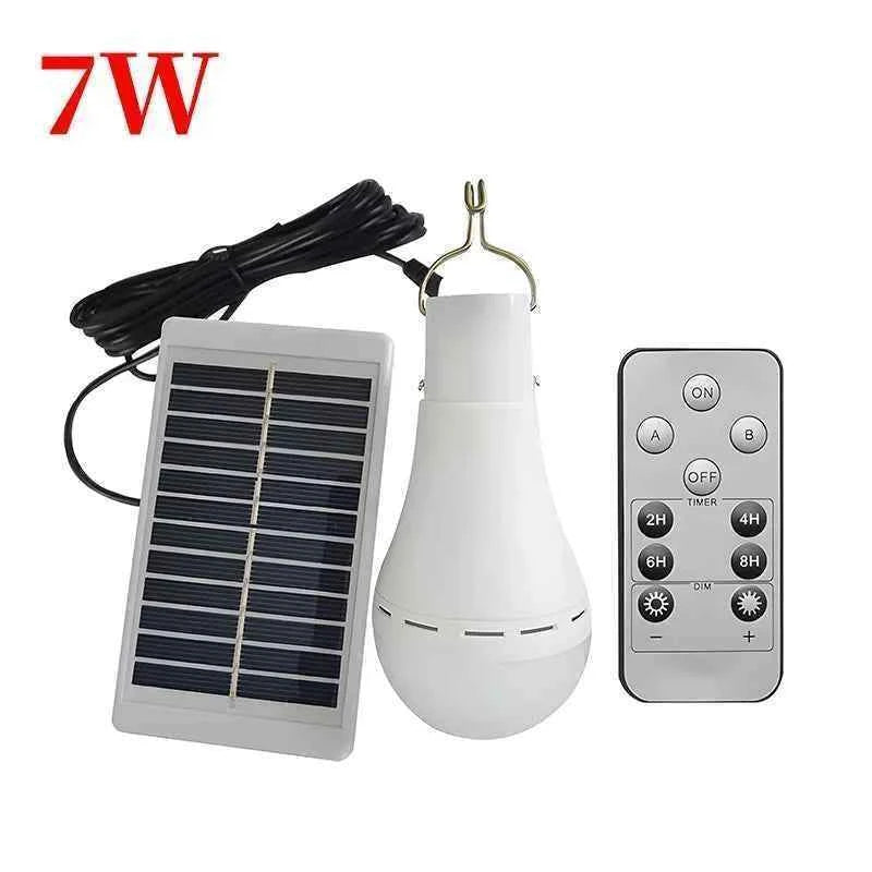 Solar Lights Waterproof USB Charged Hanging Emergency Sunlights Powered Lamps Outdoor Indoor House LED Solar Lamp Bulb Lights