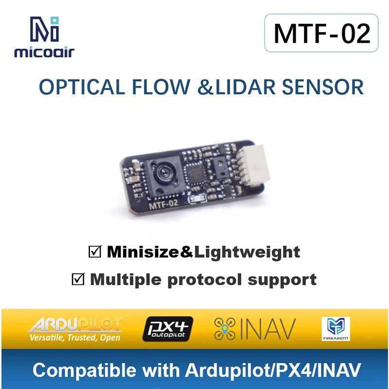 MicoAir MTF-02P AUTO/  MTF-02 AUTO Optical Flow & Range Sensor  Compatible AUTO