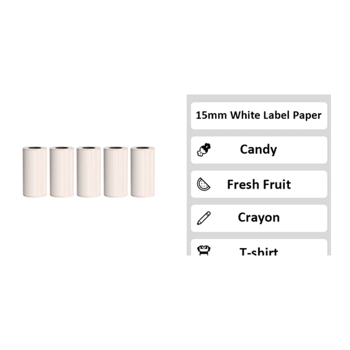 Thermal Portable Printer Mini Pocket Print Photo Thermal Label Printers With 57mm Printing Wireless BT Android And iOS Printers