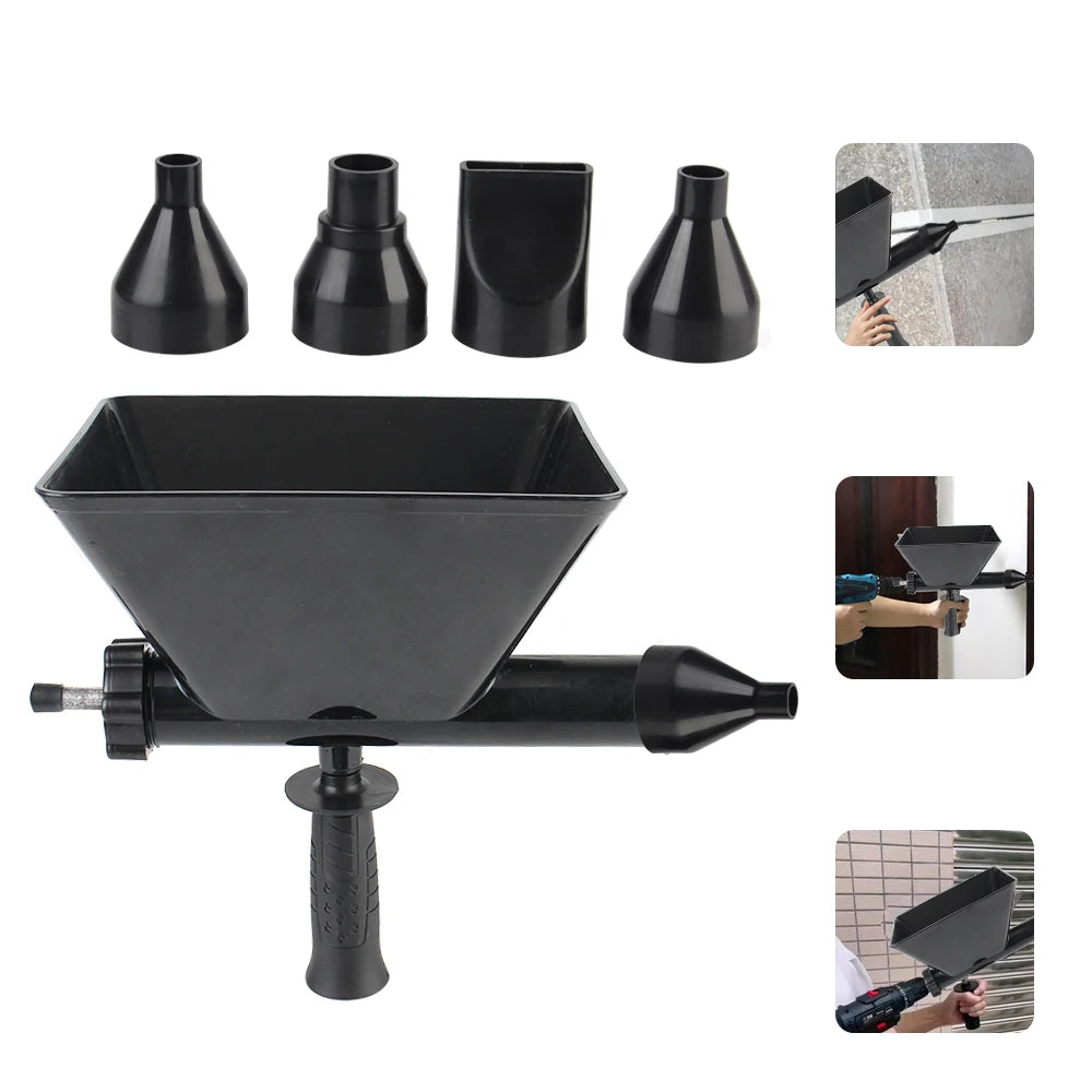 Grout Filling Tools Pointing Grouting Machine Automatic Mortar Grout Tuck Cement Lime Pump Grouting Mortar Sprayer Caulking Gun