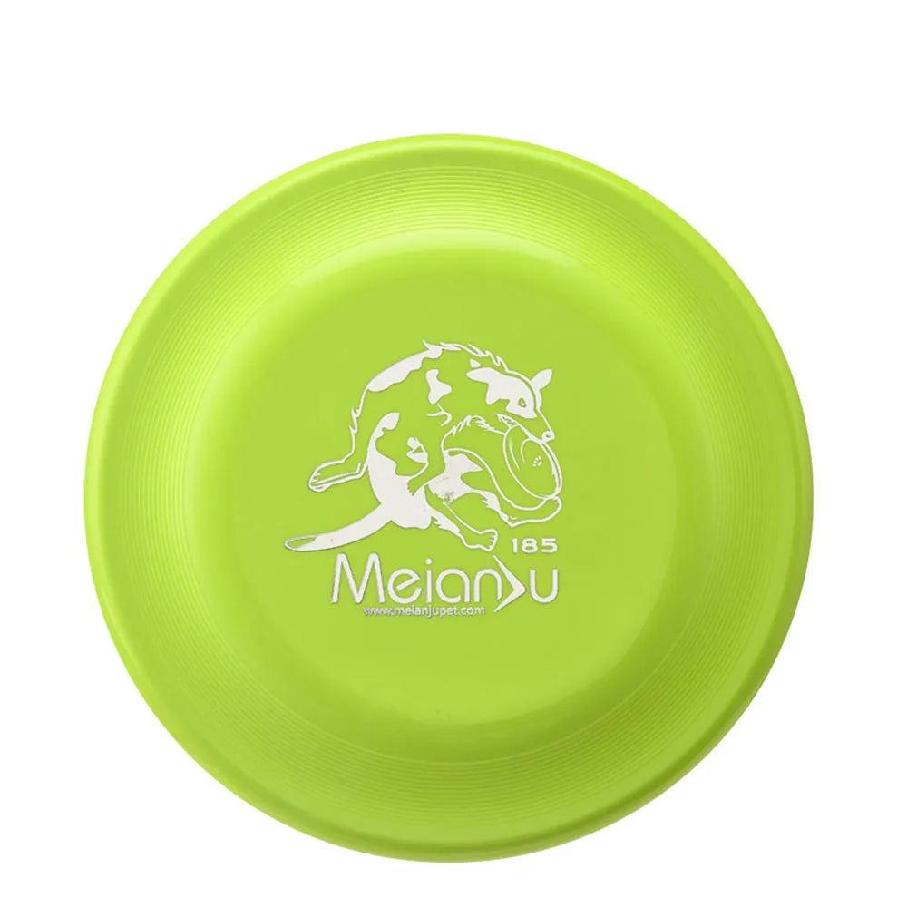 green Color Durable Dog Training Disc Toy – Lightweight, Easy to Catch