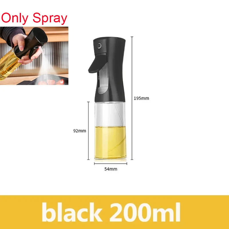 2in1 500ml Plastic Kitchen Oil Sprayer Spray Oil Olive Spray Bottle for Oil Dispenser BBQ Baking Roasting Picnic Kitchen Tool