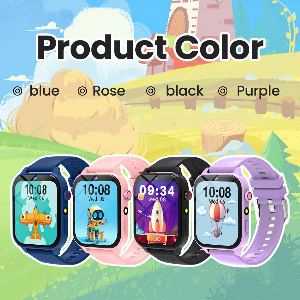Kids Smart Learning Watch with Educational Games, Camera & Music Player - Touch Screen Kids Tablet for & Ages 3+, Pedometer
